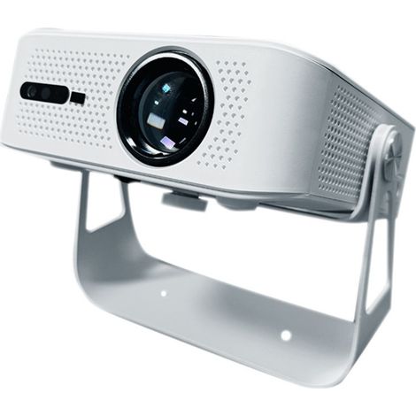 Filiyano – Projecteur HD Android avec prise européenne et support : compatible 1080p et 4 K, Wi-Fi, Bluetooth 5.0, compatible avec divers appareils (1/4)