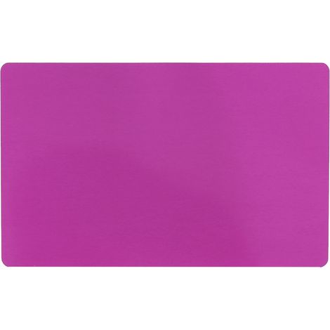 Visitenkarten aus Metall [50 Stück, Aluminiumlegierung, lasergraviert, Lila, 86 x 54 mm] – Professionelles, langlebiges und elegantes Druckmedium