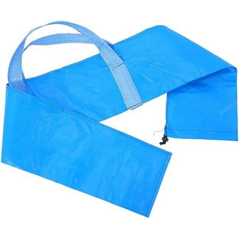 Housse parasol plage 160x23cm, tissu laminé revêtement épaissi, double fermeture éclair, grande ouverture, design compact (1/4)