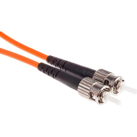 Câble fibre optique RS PRO 5m Avec connecteur / ST, OM1 Multi-mode ( Prix pour 1 )
