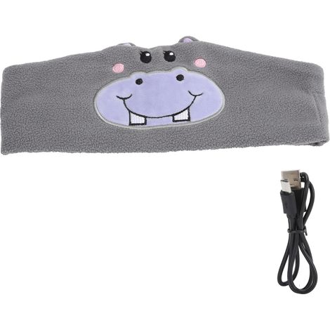 Kabelloses Bluetooth-Schlafstirnband mit integrierten Kopfhörern, Nilpferd-Design für Kinder, bequem für Sport (1/5)