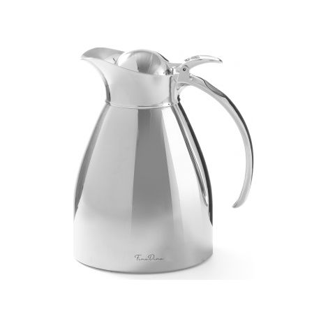 Carafe isotherme exclusive en acier inoxydable pour café et thé 0,6 L - Hendi 445815