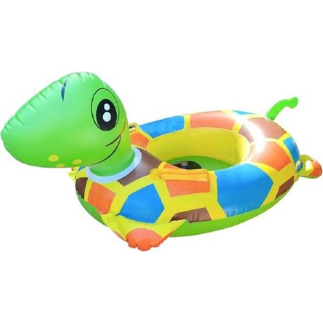 Trade Shop - Salvagente Mutandina Tartaruga Baby Bambino Gonfiabile Piscina Nuoto 70cm 15576 (1/2)
