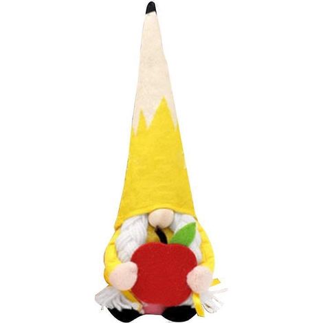Poupée Tomte Nisse sans visage pour fête des enseignants, décoration scandinave suédoise, accessoire maison ferme cuisine. (1/4)