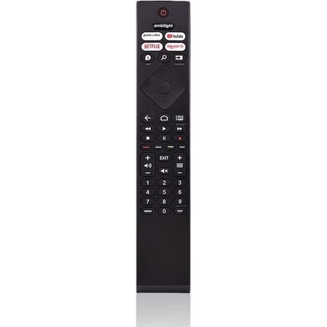 TéLéCommande de Remplacement pour Philips Ambilight 4K Ultra HDR OLED Android Smart TV 398GR10BEPHN0041BC BRC0984501/01 (1/4)