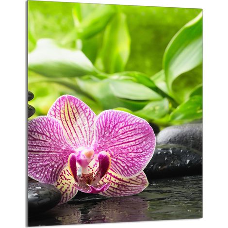 TABLA DE CORTAR DE VIDRIO 40x52 Orquídea (1/5)