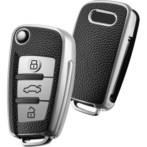 Coque Pour Télécommande Automobile - TPU - Compatible Avec Clés Audi - Protection 360° - 1 Pièce (1/5)