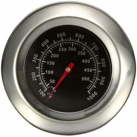 GrooFoo Edelstahl-Ofenthermometer Grillthermometer (1/4)