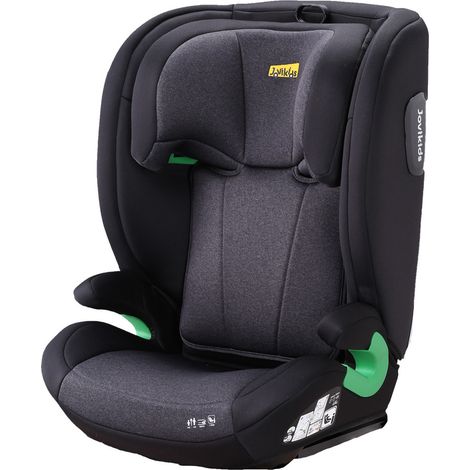 Siège auto enfant i-Size R129 noir 100-150 cm avec ISOFIX et protection latérale (1/5)