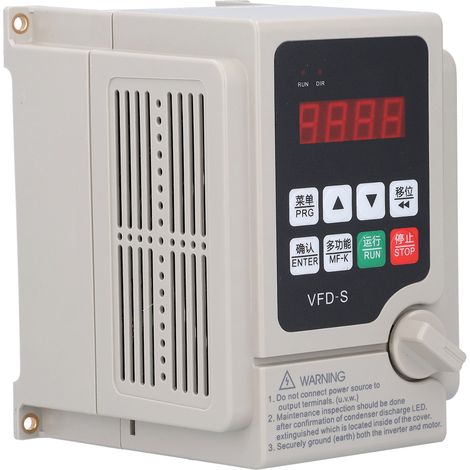 Convertisseur de fréquence triphasé 380 V 2,2 kW JLS-S-4T série S (1/5)