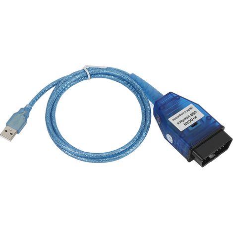 Cavo KD CAN OBD2, chip FT232RL, con interruttore, interfaccia USB di ricambio per E60 E61 E70 E81, protocollo a 8 pin (1/5)