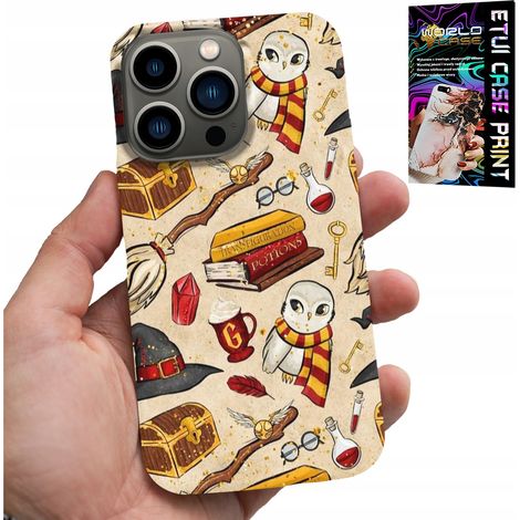 Custodia per iPhone 14 Pro - custodia per gli appassionati di magia, maghi, bacchetta magica + vetro (1/5)