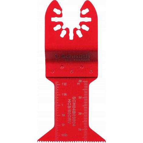 Lame de scie plongeante pour bois HCS 44x40mm 50CRV Schmith (1/2)