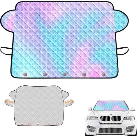 Housses de pare-brise de voiture - Couverture de pare-brise de voiture - Couverture de pare-brise de voiture - Couverture de neige pour voitures, SUV, camions (1/5)
