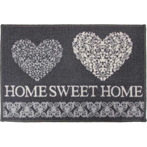 Tapis Déco Multi-Usage "Mathilda" 40x60cm Gris (1/4)