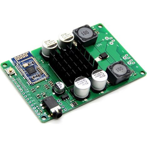 Carte Amplificateur 5.0 TWS AUX 80/100W Port SéRie pour Changer de Nom Module StéRéO Mono Amplificateur StéRéO Sans Fil