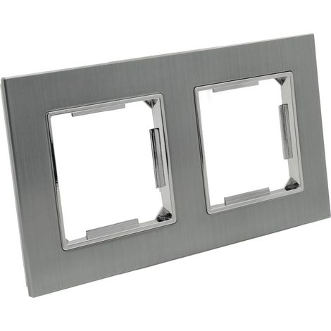 Jandei - Marco 2 Módulos Aluminio