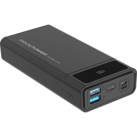 Powerbank RealPower PB-20k PD (1/3)