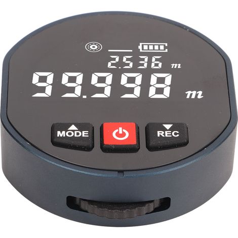 Télémètre à rouleau portatif de haute précision, télémètre électronique, jauge de mesure de distance 0‑99,999 m (1/5)