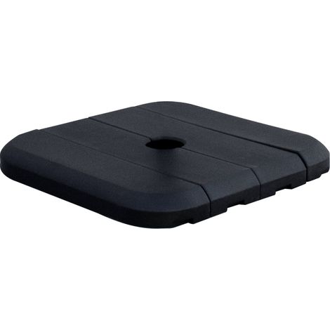 Pie parasol exterior negro BASE RELLENABLE 140 garbar (1/4)