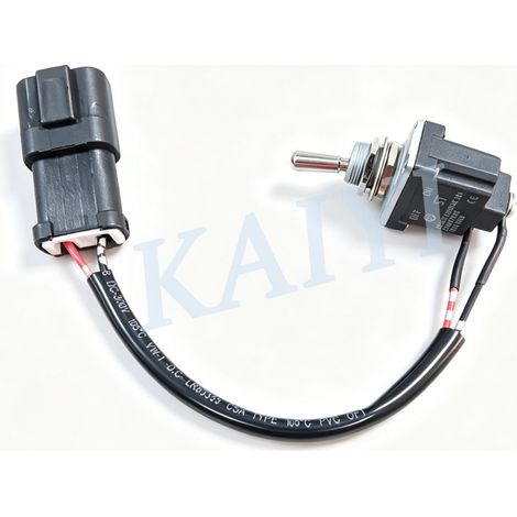 Interrupteur de rechange pour levier de fonction auxiliaire à 2 broches EC140/210/240/290/360460B/D2 14502170 (1/5)