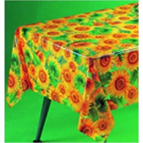 Blinky Tovaglia Trasparente Girasoli Fantasia 1.2x30mt
