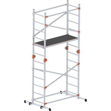 TRABATTELLO ALLUMINIO "FAST&LOCK 200" GIERRE MULTIUSO H308CM