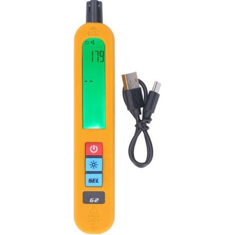Détecteur de qualité de l'air portable rechargeable, testeur TVOC HCHO, format portatif,de dyk.Trywise