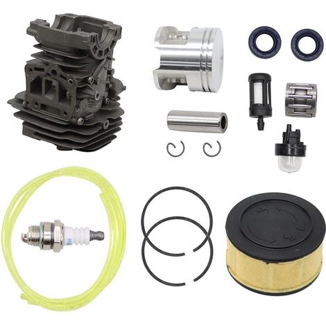 Kit d'ampoules de filtre à air à piston cylindrique pour tronçonneuse 44 mm (1/5)