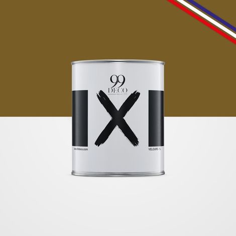 Peinture Mur Velours - Vert Kaki - Interieur - 1l (1/5)