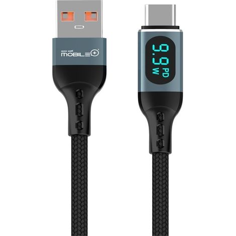 Câble USB-A vers USB Type C Longueur du câble 1 m Charge rapide jusqu'à 5 A  Offre exclusive