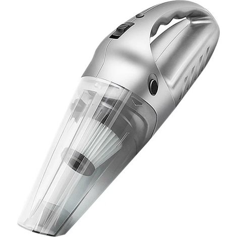 Aspirateur Portable - Sans Fil - Rechargeable USB - Filtre HEPA - Pour Voiture Intérieur - 1 Pièce (1/5)