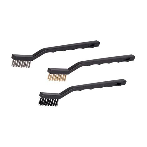 Cepillo abrasivo kreator krt561102 3 filas mango suave acero (1/2)