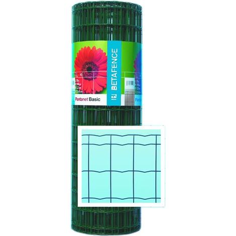 Analisahome, Rete Betafence Basic, 150 cm, Zincata e Plastificata, Verde