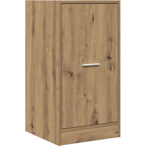 Armario boticario multifuncional con espacio de almacenamiento 40 x 41 x 77,5 cm madera de roble reconstituida hecho a mano 020050636 (1/5)