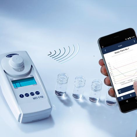 Fotómetro Lovibond MD110, 3 en 1. Bluetooth