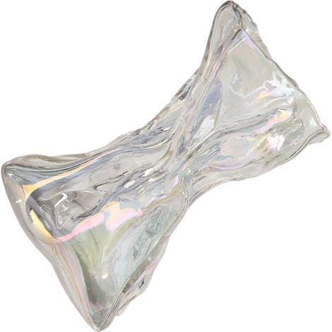 Vase en Verre Coloré Style Origami, Petit Format 1 Pièce, Décoration Maison et Bureau, Vase à Fleurs Moderne pour Compositions et Hydroponie, Design Nordique Moderne (1/5)