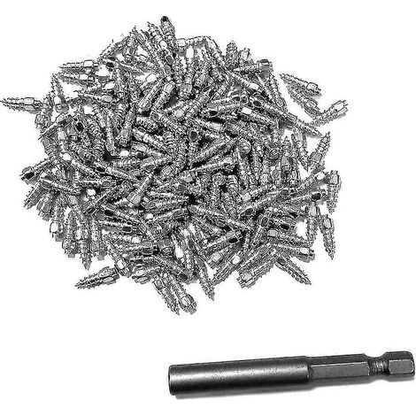 200 clous de 4 x 12 mm pour pneus de voiture, moto et vélo, antidérapants et résistants à la neige. (1/5)