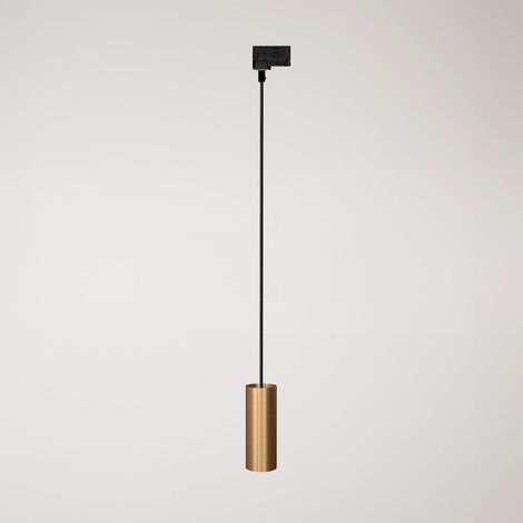 Creative Cables – Pendelleuchte Tub-E14 mit Schirm für Schienen – Leuchtmittel inklusive