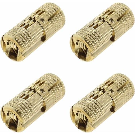 4pcs Charnière de Baril Cachée Invisible en Laiton 10mm pour Matériel de Boîte à Bijoux Table Pliante Porte d'armoire Artisanat Matériel Accessoires (1/5)