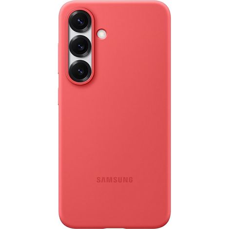 Samsung Silikonhülle für Galaxy S25+ Rot (1/3)