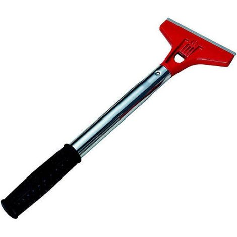Trade Shop - Raschietto Con Manico Impugnatura Per Pareti Pavimenti Casa Utensile -