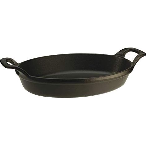 STAUB Sur la Table Minis Pirofila Ovale, Ghisa, Nero, 32 cm (1/4)
