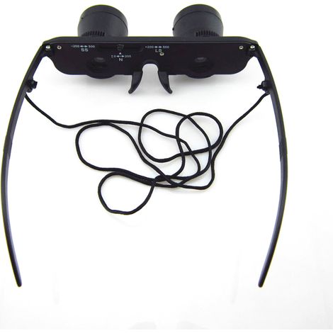 Jumelles de théâtre 3 en 1, loupes de rapprochement pour pêche, accessoires de vision rapprochée (1/5)