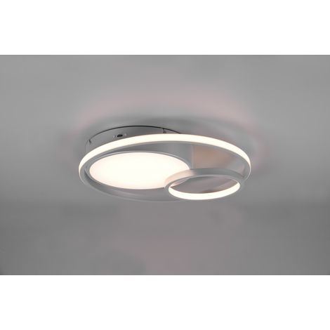 Plafoniera Moderna Vuelta Alluminio 3 Led Dimmer 28w Trio Lighting (1/4)