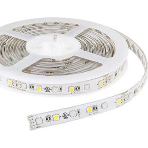 Striscia Led Luce 24V Strip Luminosa Bianca 10m Adesiva Tagliabile (1/5)