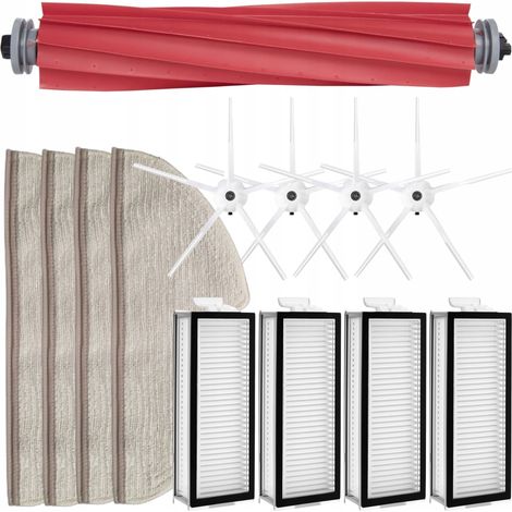 Kit completo per Roborock Q7 / Q7 Max / Max Plus + spazzole, filtri e panni per la pulizia.
