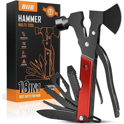BIIB 18-in-1 Multifunktionswerkzeug Geschenk Vatertag Weihnachten Männer (1/5)