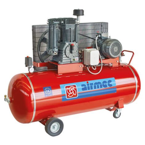 AIRMEC CR 505 5,5 HP 727 LT/min 500 LITRI Compressore Aria TRIFASE