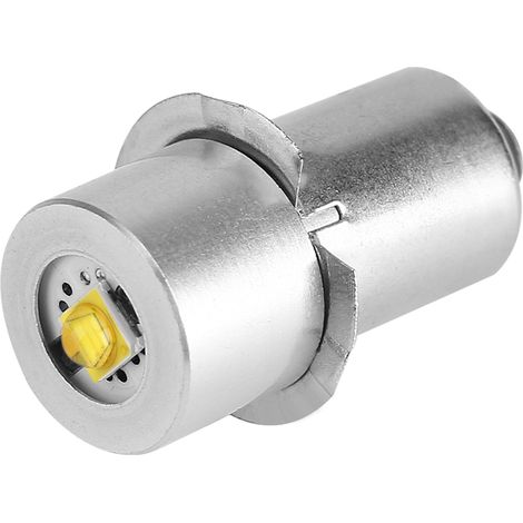 Ampoule de rechange LED P13.5S 3W pour lampe torche, lampe de travail d'urgence (blanche 412V) (1/5)